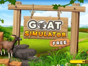 Goat simulator je hra, kde prostě ovládáte kozu