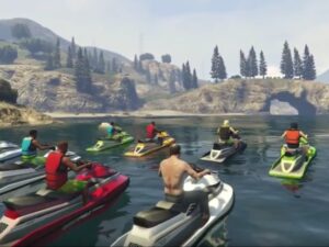 GTA V East Coast – závody vodních skútrů (PS4)