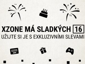 Xzone.cz slaví 16 let a nabízí velké SLEVY