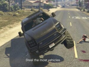 GTA ONLINE Challenge: Steal the most vehicles PS4