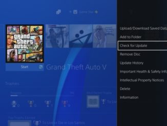 jak aktualizovat hru na ps4 1