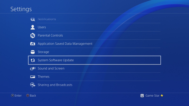 ps4 system software update 5.0 0