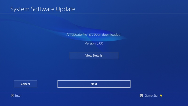 ps4 system software update 5.0 06