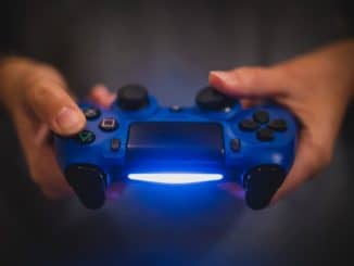 sony playstation 4 dualshock v2 gamepad modrý