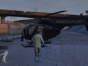 GTA 5 cheat PS4 Vrtulník (Spawn Buzzard)