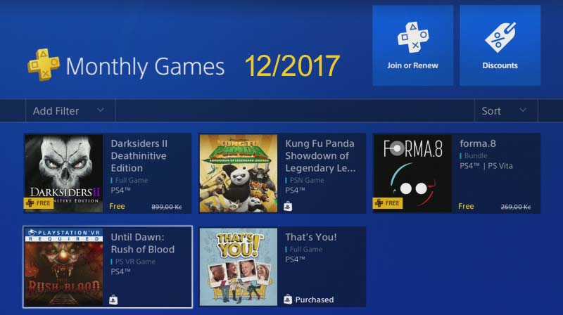 ps4 monthly games 12-2017