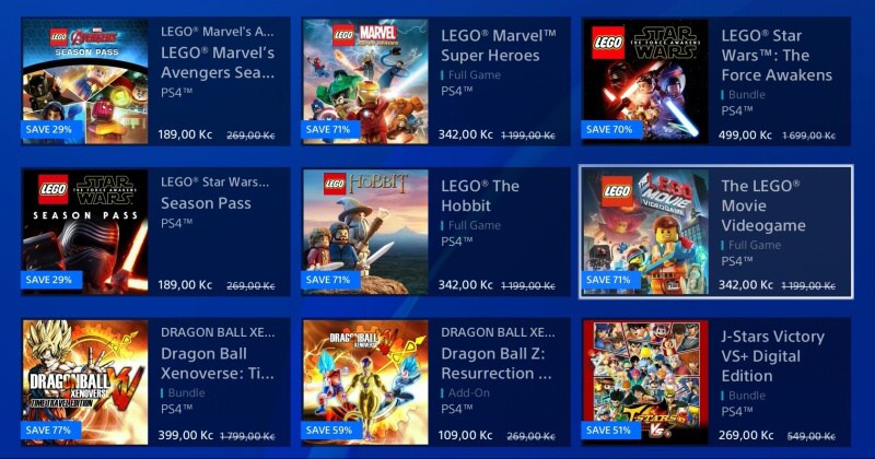 Jak koupit hru v PS Store