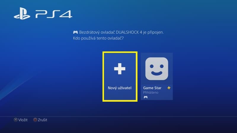 Jak spárovat dva ovladače?