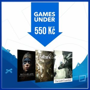 Levné hry na PS4 - deals under 550 kč