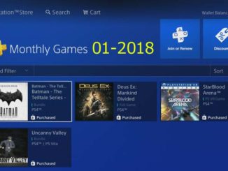 ps4 monthly games 01 - 2018