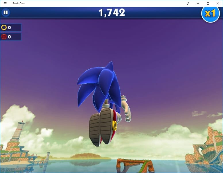 Sonic Dash PC - Windows 10 2