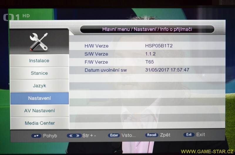 Synaps T-65 DVB-T2 HD set top box - recenze 15