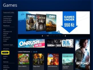 Jak stahovat hry z PS Store na PC