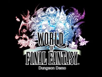 World of Final Fantasy Dungeon PS4 demo