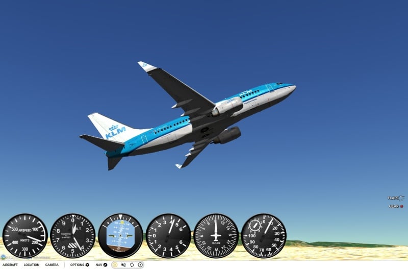 boeing 737-700 - gefs letecký simulátor
