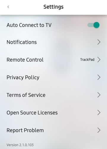 Samsung Smart View - ovládání televize mobilem 6