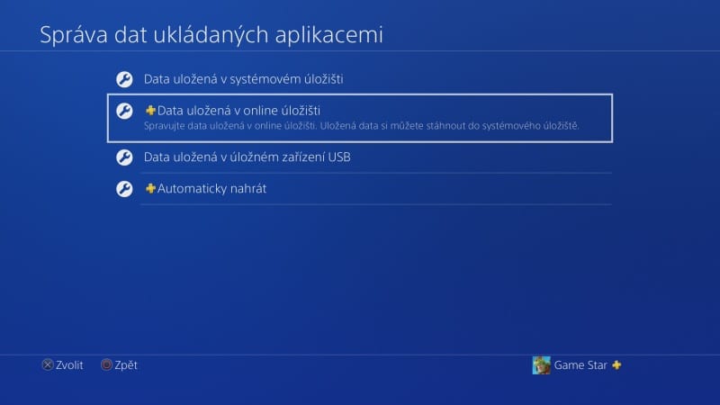 PS4 záloha dat 04