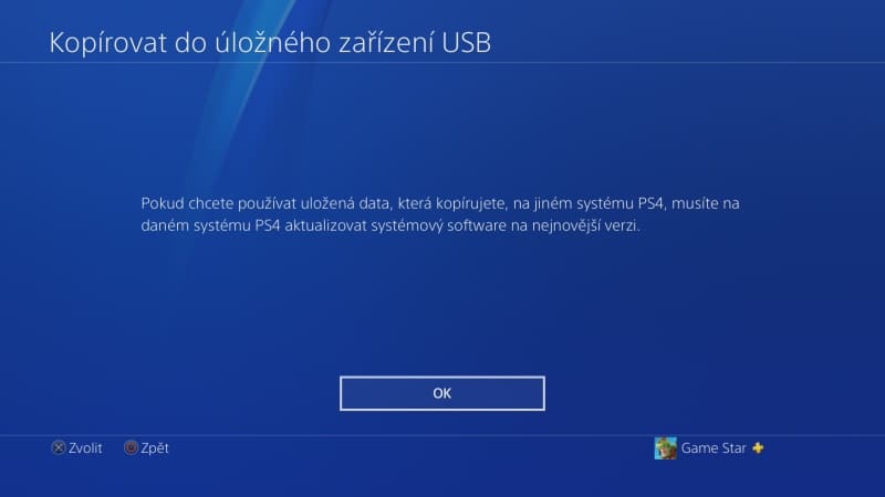 PS4 záloha dat 09