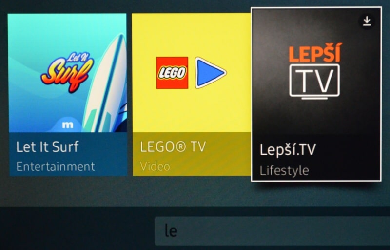 Lepší TV je aplikace 01