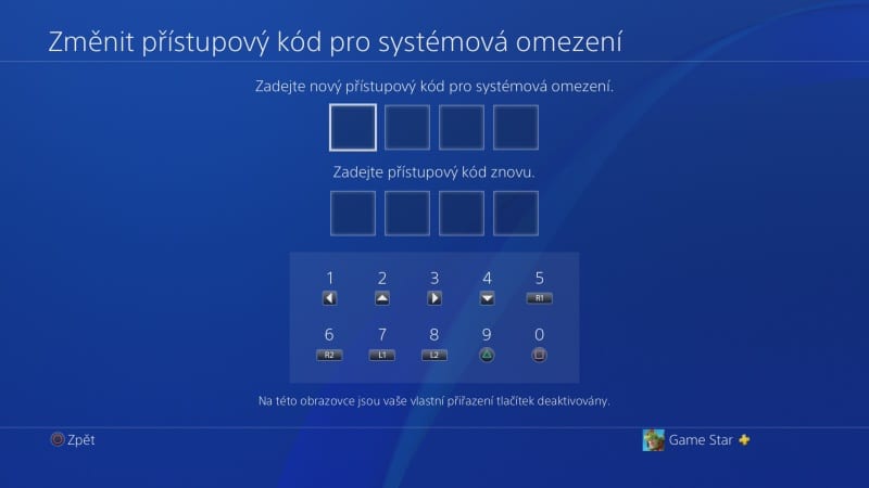 Rodičovská kontrola PS4 - 11