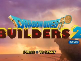 Dragon Quest Builder 2 PS4 demo