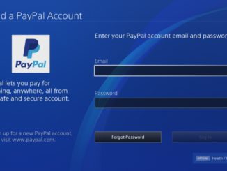 PS4 propojení s Paypal 2