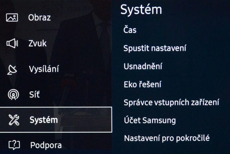 Samsung TV zavirovana - kontrola