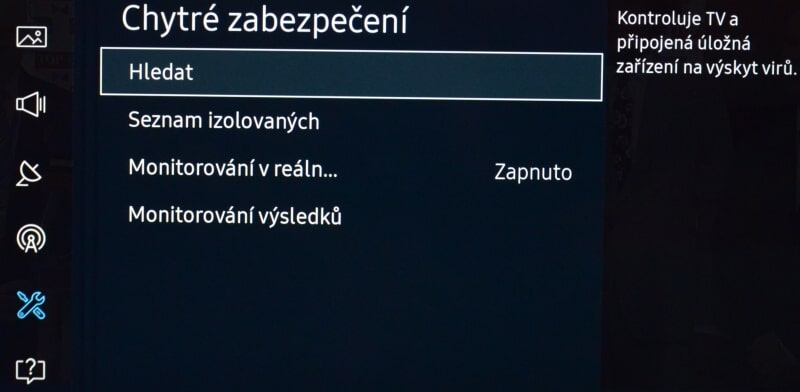 Samsung TV zavirovana - kontrola 4
