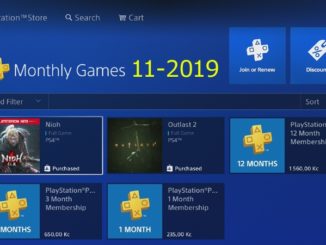 Ps Plus hry listopad 2019