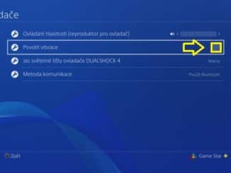 Jak vypnout vibrace na PS4 ovladači