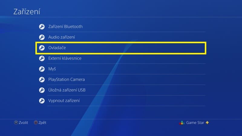 Jak vypnout vibrace na PS4 ovladači 3