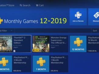 Ps Plus hry prosinec 2019