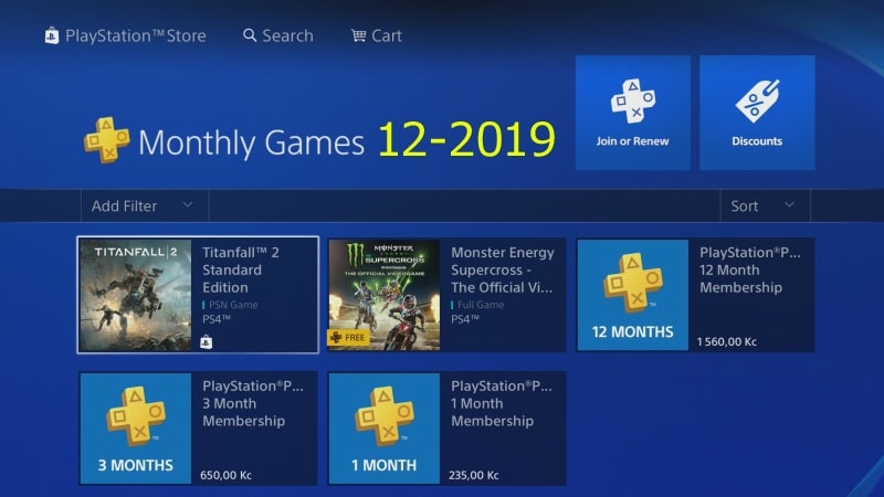 Ps Plus hry prosinec 2019