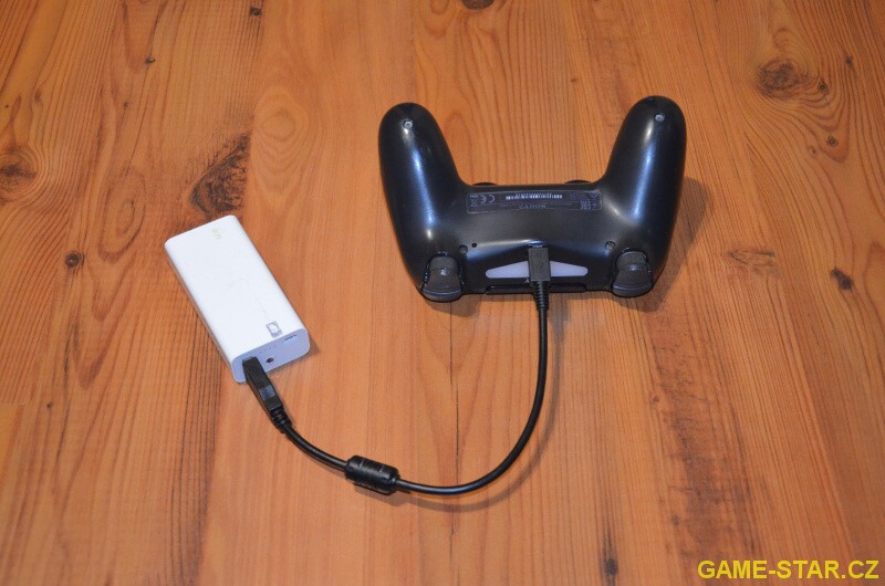 Jak nabíjet ovladač k PS4 - 3
