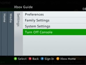 Jak restartovat Xbox 360