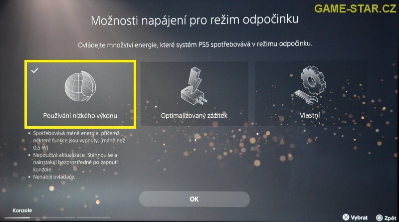 Playstation 5 nastavení 03