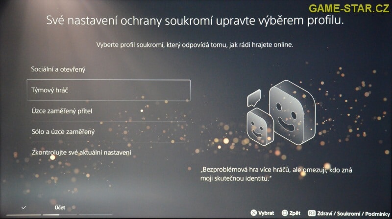 Playstation 5 nastavení 12