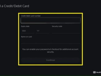 Jak přidat platební kartu do Playstation 5 - 5