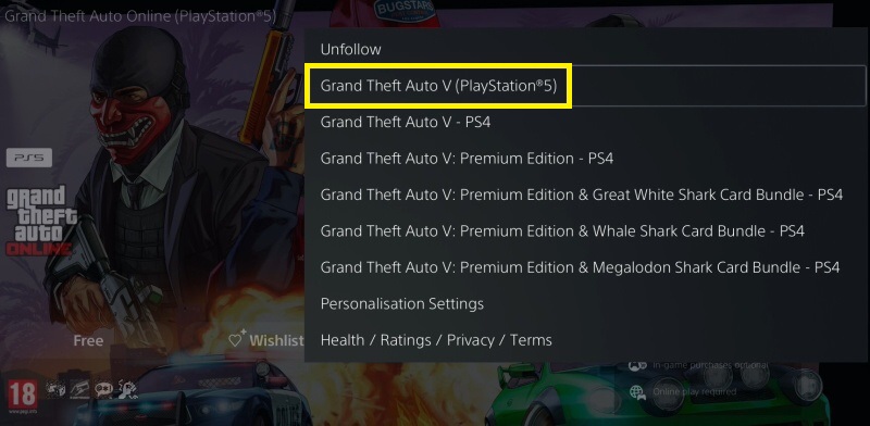 GTA 5 PS5 upgrade 03