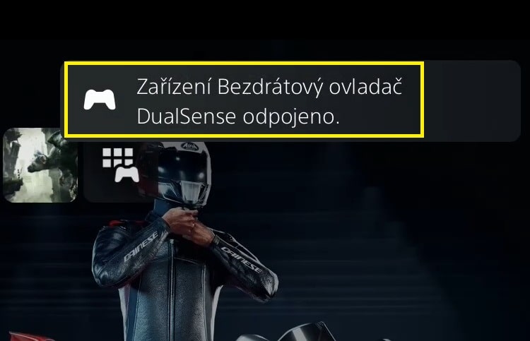 Jak vypnout PS5 ovladač 2