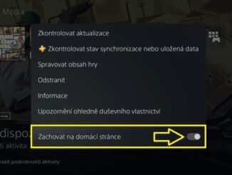Jak zachovat hru na úvodní obrazovce PS5 - 2