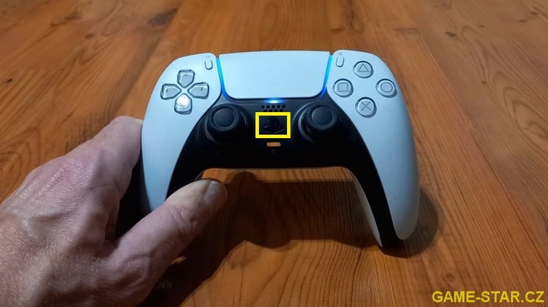Jak zapnout PS5 ovladač